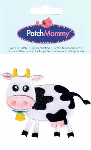 PatchMommy Cow Patch, Iron On/Sew On - Appliques for Kids Children - Image 3