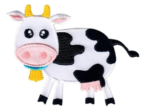 PatchMommy Cow Patch, Iron On/Sew On - Appliques for Kids Children - Image 5