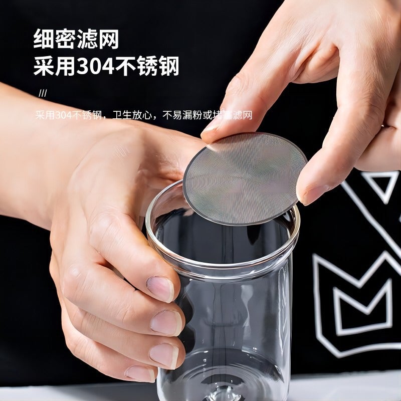 Wu Jia Wu Factory Stock Cold Brew Coffee Maker - Wooden Pour-Over Set with Drip  Design - Image 3