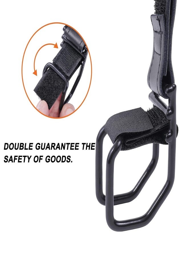 Vigorport Baby Stroller Hooks for Hanging Diaper Bags, Genuine Leather Stroller Organizer Clip for Purse Shopping, Wonderfold Wagon, Snap and Go Stroller Accessories - Image 5