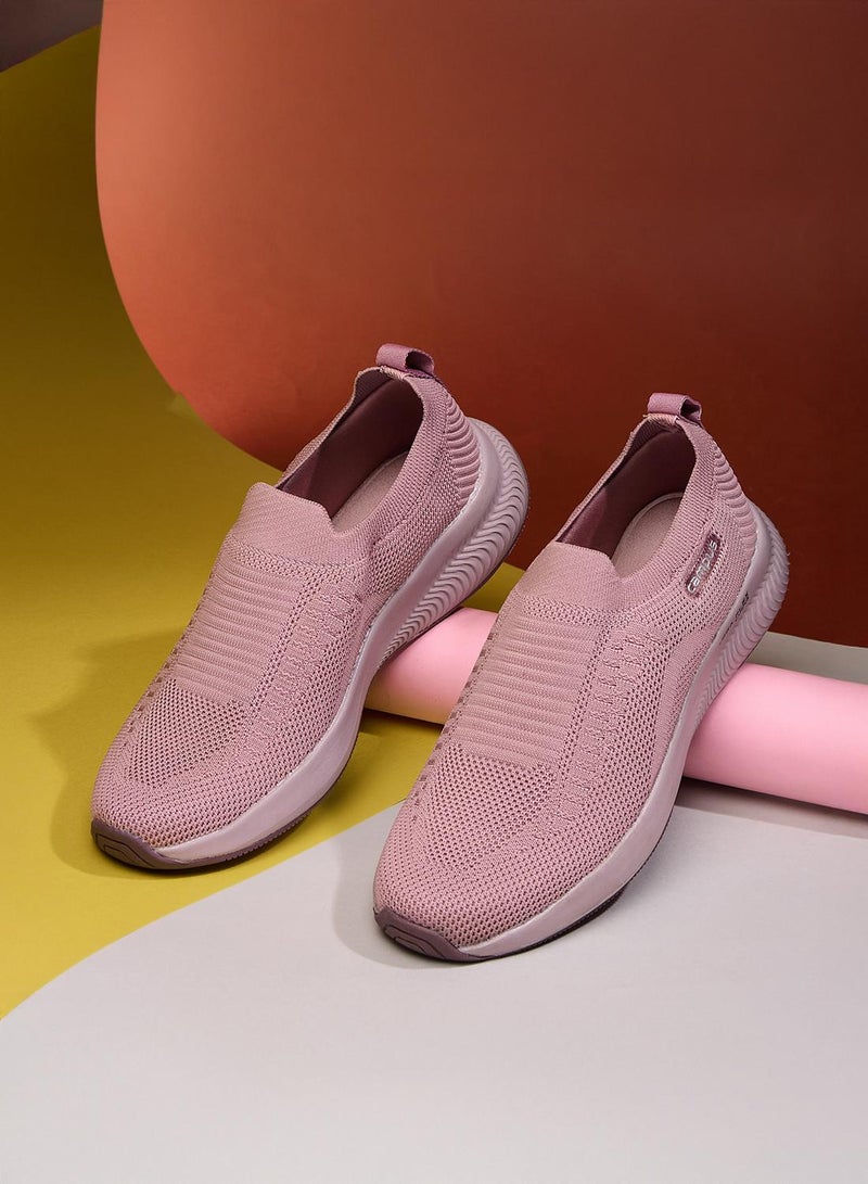 CAMPUS Women's Pink Slip On Shoes - Lightweight Shoes, Minimalist Designed for Elegance - Image 2