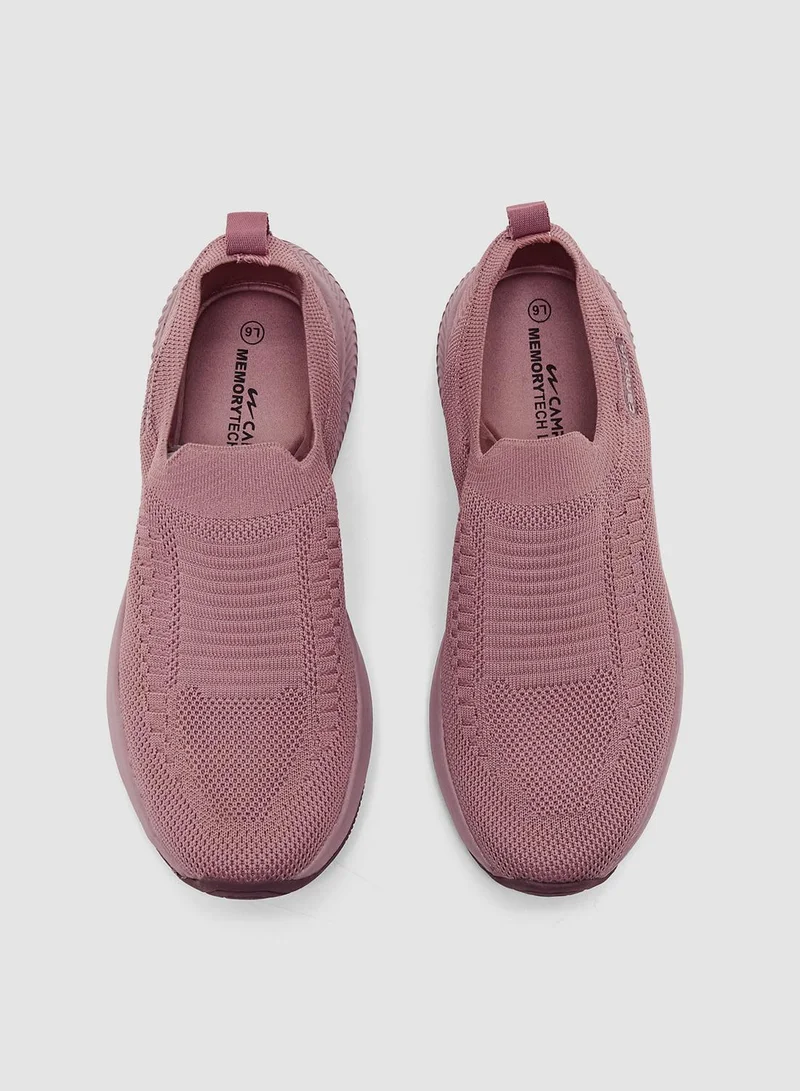 Campus Pink Women's Pink Slip On Shoes - Lightweight Shoes, Minimalist Designed for Elegance for Women | Best Price UAE