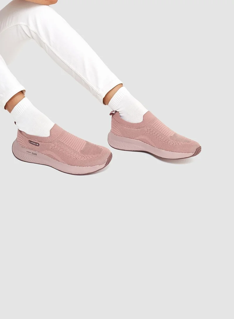 Campus Pink Women's Pink Slip On Shoes - Lightweight Shoes, Minimalist Designed for Elegance for Women | Best Price UAE
