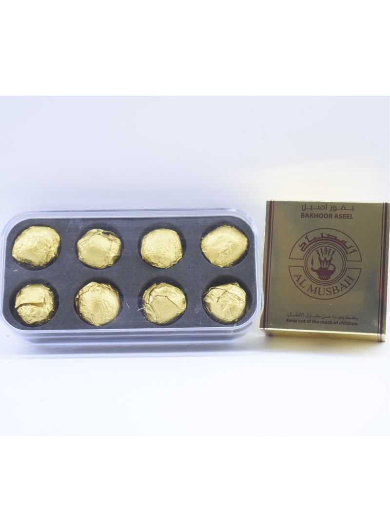 المصباح 1 قطعه بخور الأصيل من المصباح متعدد الألوان 40جم - Image 2