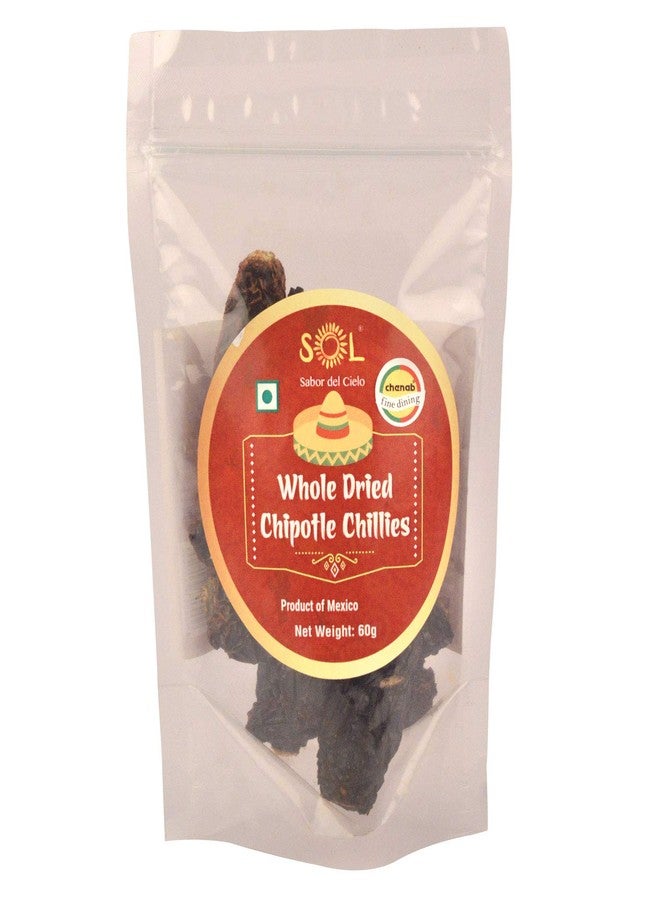 Sol Whole Dried Chipotle Chillies, 60g - Image 2