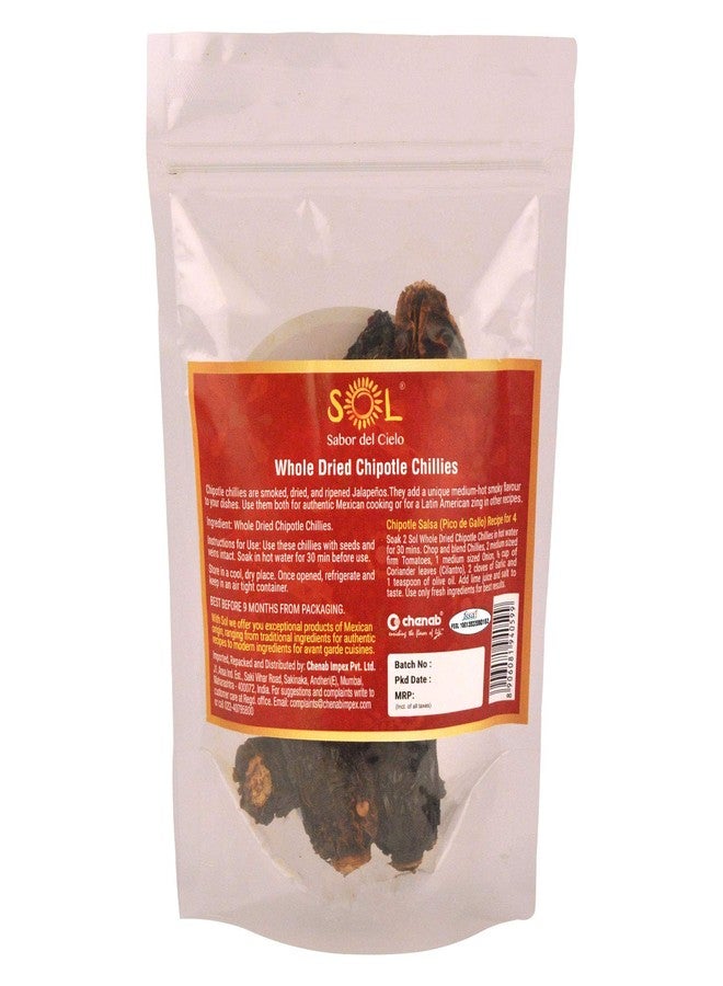 Sol Whole Dried Chipotle Chillies, 60g - Image 3