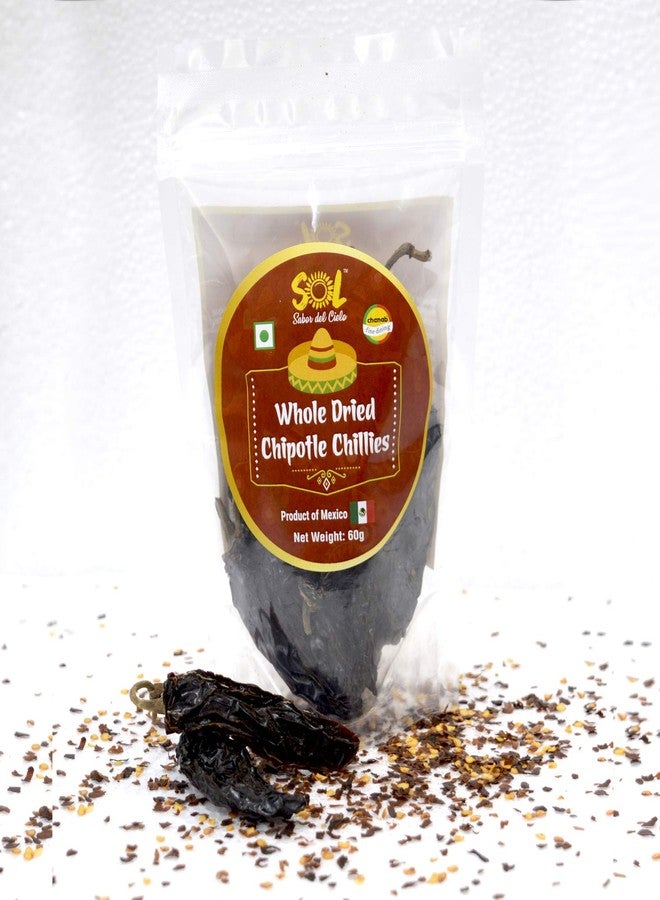 Sol Whole Dried Chipotle Chillies, 60g - Image 4
