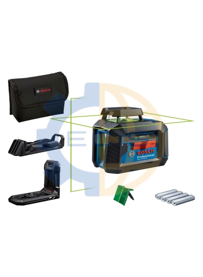 BOSCH Laser level, 2 lines, 20 meters, Bosch GLL 2-20 G