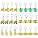 CiciBear 24 Pack Mexican Party Return Favors with Pinata Hat Cactus Taco Guitar and Maraca Keychains for Mexican Fiesta PartyCinco De Mayo PartyMexican Birthday PartyFiesta Bachelorette Party - Image 3