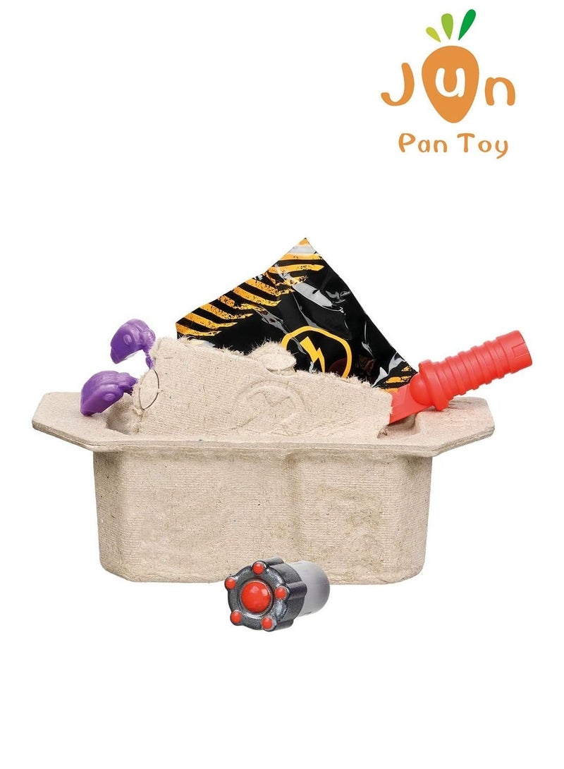 تريجير X أصلي Treasure X Moose Toys Robots Gold Mini Treasurebots 8 مستويات مغامرة مفاجأة صندوق عشوائي فتح مجسم حركة لعبة نموذج تجميع هدايا أولاد أطفال - Image 5