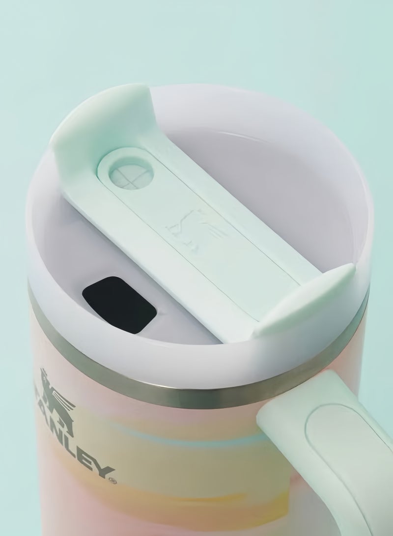 ستانلي كاينشر H2.0 فلوستات فولاذ المقاوم للصدأ فراغ معزول طوبل مع غطاء وقش للماء، الشاي المثلج أو القهوة، Smoothie وأكثر من ذلك، 40 أوقية - Image 2