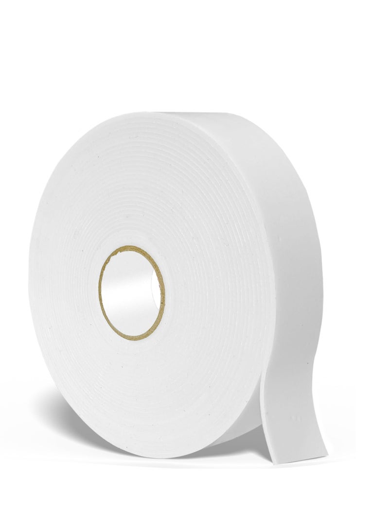 Zikra 2 Pcs Double Sided Foam Tape Outdoor and Indoor Heavy Duty Strong Weatherproof Adhesive Tape Used for Interior Decoration, Wall Installation, Car Decoration, Craft Making, Handmade(33 FT) - Image 1