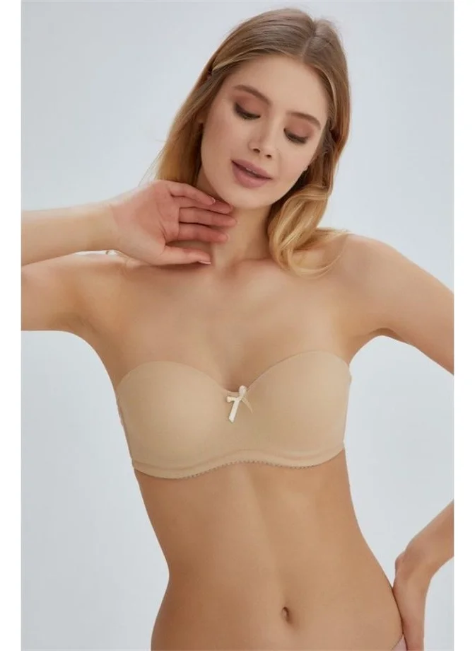 إيروس ERSK140 Camellia Strapless Empty Cup Single Bra - Skin