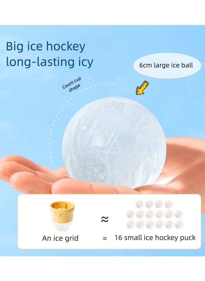 Generic Ice Cube Maker*3, Silicone Large Ball Shape Spherical Ice Cube Mould Machine Quick Freezer Kitchen Gadget  - Image 5