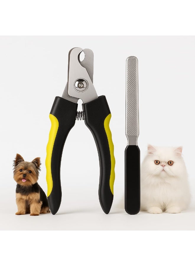 Sharp Nail Clippers + Nail File For Cats And Dogs - Image 2