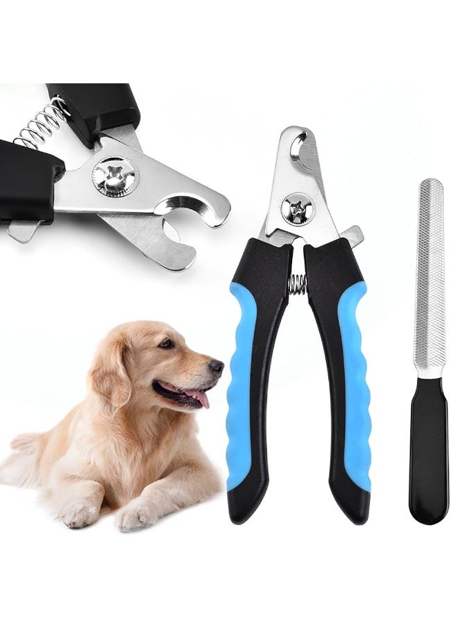 Sharp Nail Clippers + Nail File For Cats And Dogs - Image 3