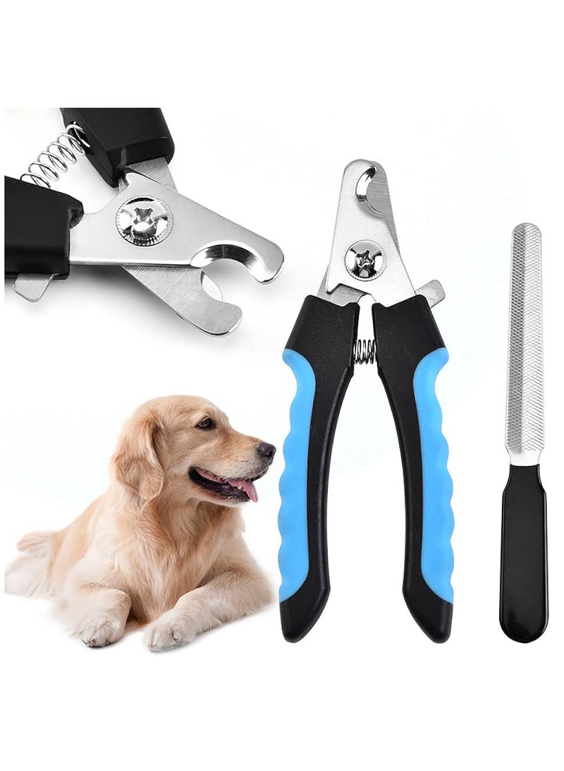Sharp Nail Clippers + Nail File For Cats And Dogs - Image 1