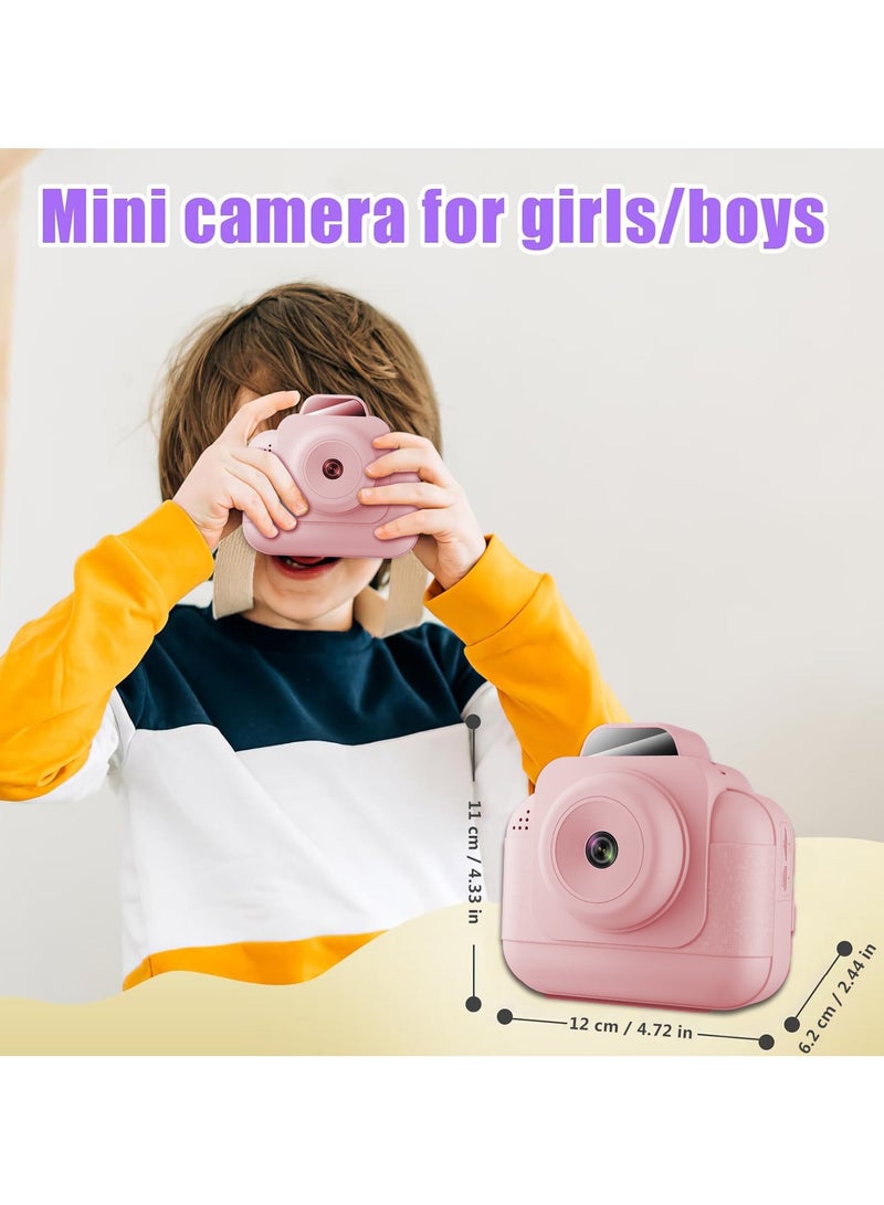 Kids Camera, 1080P Instant Printing Dual Camera, Photo Video, 2.4 Inch IPS LCD Screen, Built-in 1800mAh Battery, 32G TF Card, Birthday Festival Gift for Kids  - Image 3