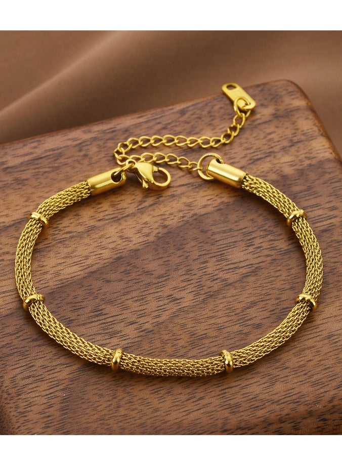 Mark Fairwhale Versatile Titanium Steel Fashion Bracelet 
