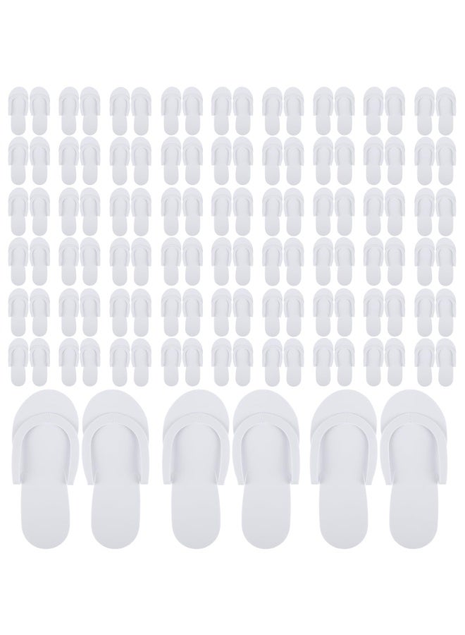 90 Pairs Disposable Pedicure Slippers Foam Disposable Flip Flops Kit Spa Pedicure Sandals for Guests Women Men Girls Foot Nail Salon Party Supplies Wedding Shower Favors - Image 1