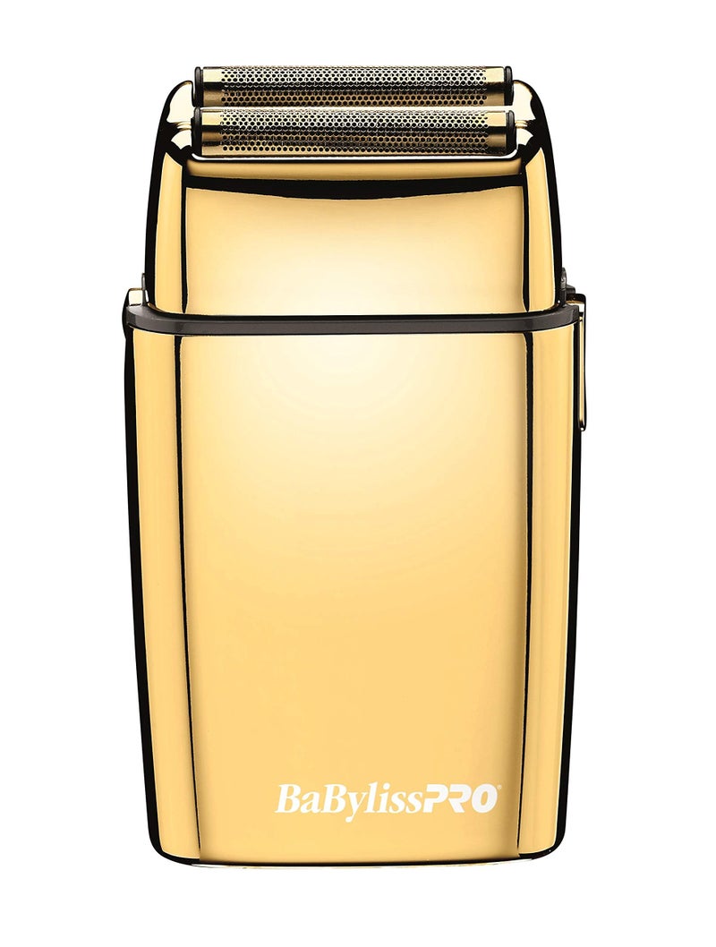 BaBylissPRO Baberology Double Foil Shaver FXFS2G GOLDFX Professional Electric Shaver - Image 1