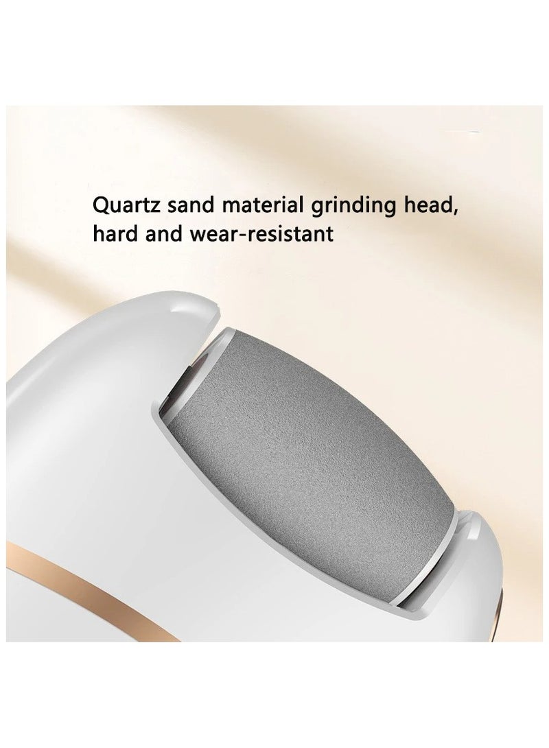 Electric rechargeable foot scrubber with coarse head to remove thick dead skin on the heels - Image 5
