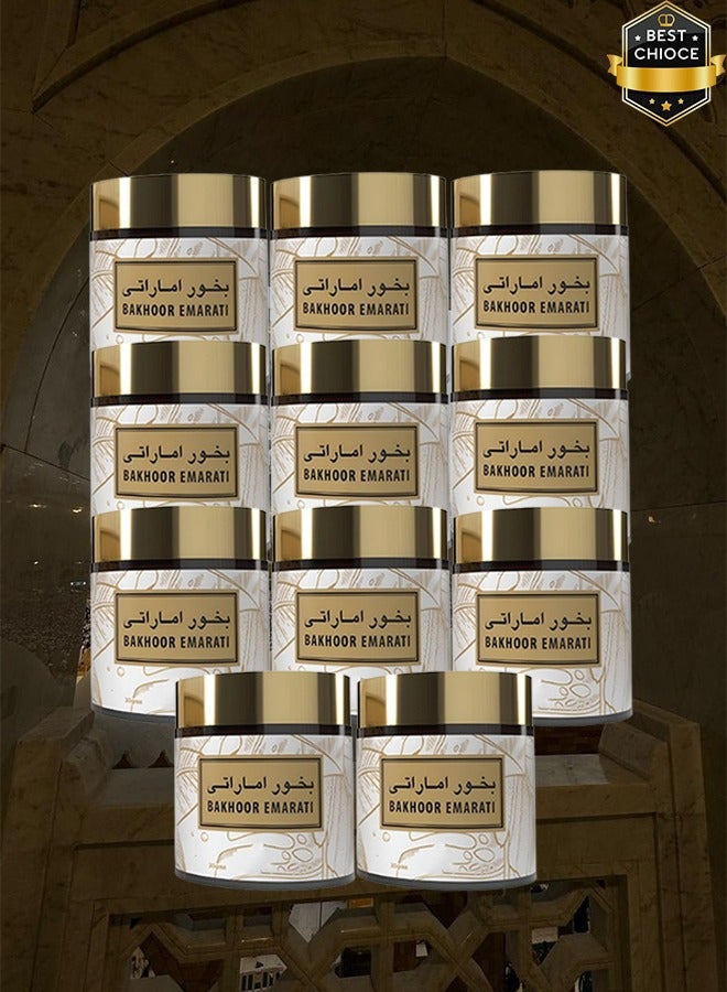 بخور 11 قطع بخور إماراتي 30 جرام - Image 1