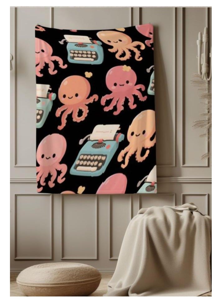 general Children's or student cartoon flannel thin blanket (warm and comfortable, suitable for sleep, games) 100cm*150cm - 1000 - Image 1