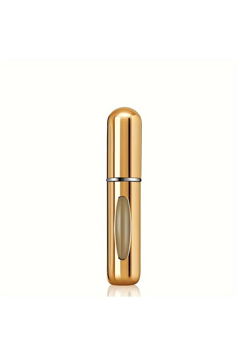 1pcs Golden 1/4Pcs 5ml Perfume Atomizer Portable Liquid Container for Cosmetics Traveling Mini Alumi