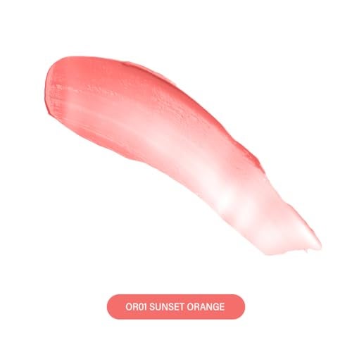 Pinkflash Color Reviving Lip Balm – OR01 Sunset Orange | pH-Activated Tint | Hydrating & Glossy Finish | Long-Lasting | Non-Sticky | Everyday Natural Lip Color - Image 5