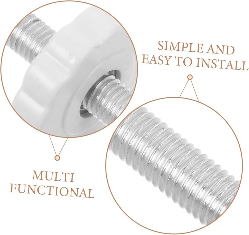 Toyvian Threaded Spindle Rod for Gate and Pet Gate Replacement Parts Pressure Mounting Rod Easy Installation No Drilling Compatible and Pet Barriers - Image 4