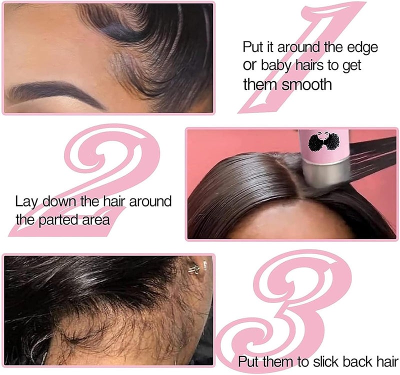 Goiple Hair Wax Stick - Long-Lasting, Smoothing & Slick Pomade Stick for Hair Wigs, Styling Waxes for Fly Away & Edge Frizz Hair, 2.7oz each - Image 5