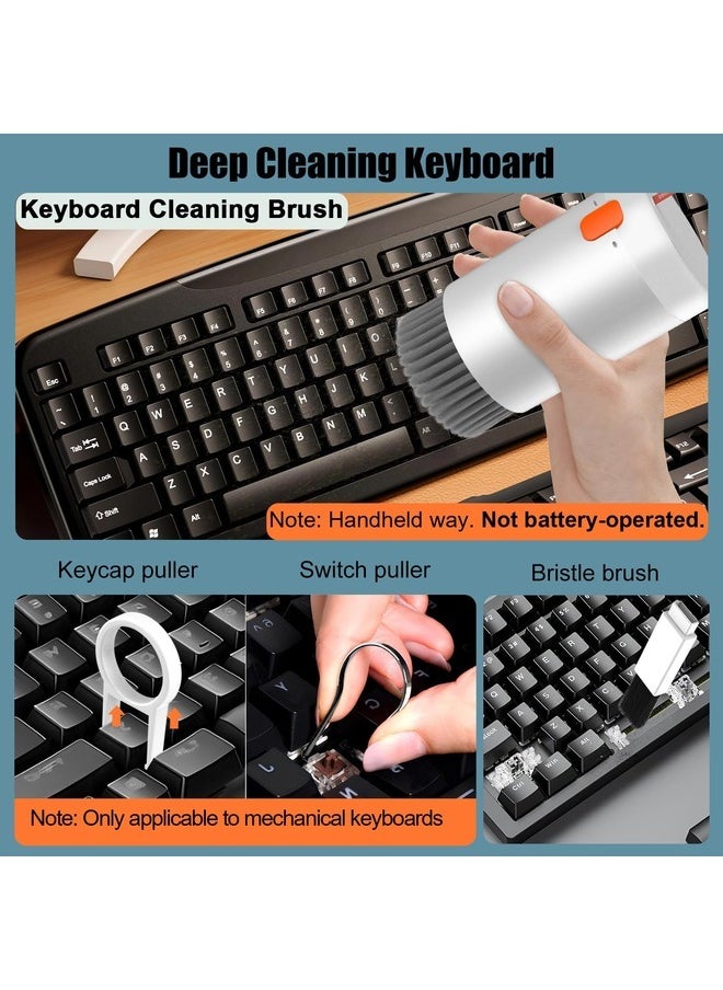 Eleish Multifunctional Cleaner Kit for Electronic Devices, Keyboard Cleaning Brush, Headphones Cleaner Kit for AirPods, Multi-Tool for Cleaning Laptop, Keyboard, Earbuds, Camera, Cellphones  ( 20 in 1 )  - Image 4