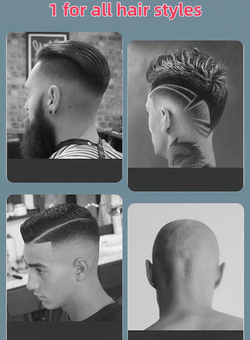 Exceed Bodygroom,Showerproof Groin & Body Trimmer,Hypoallergenic Blades,Electric Trimmer,echargeable Waterproof Wet,Hair/ Bread/ Nose/ Ear/ Body Trimmer,Maintenance-Free Blades,Electric Hair Clipper - Image 5