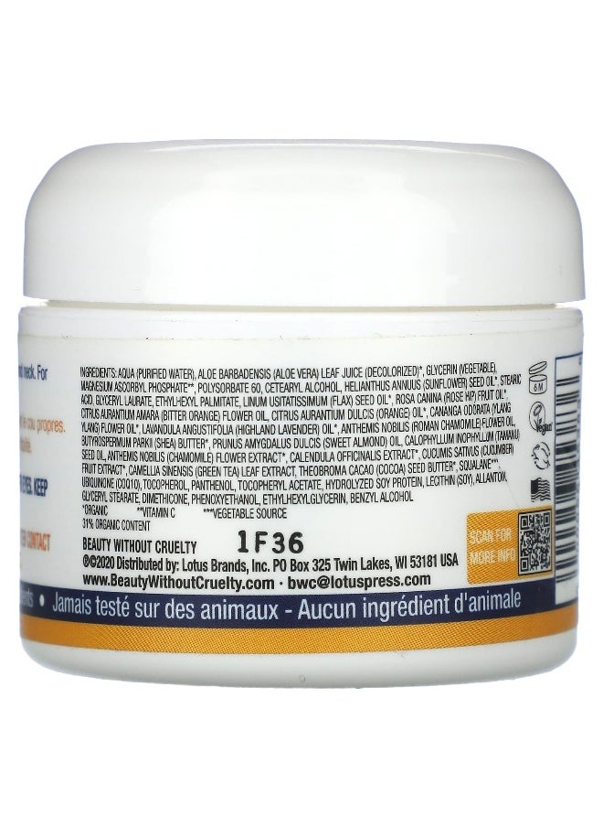 Beauty Without Cruelty Beauty Without Cruelty, Vitamin C Renewal Cream With CoQ10, 2 oz (56 g)  - Image 2