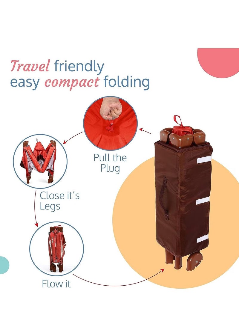 Everything For Kids Lockable foldable portable crib and carrying bag - Image 4