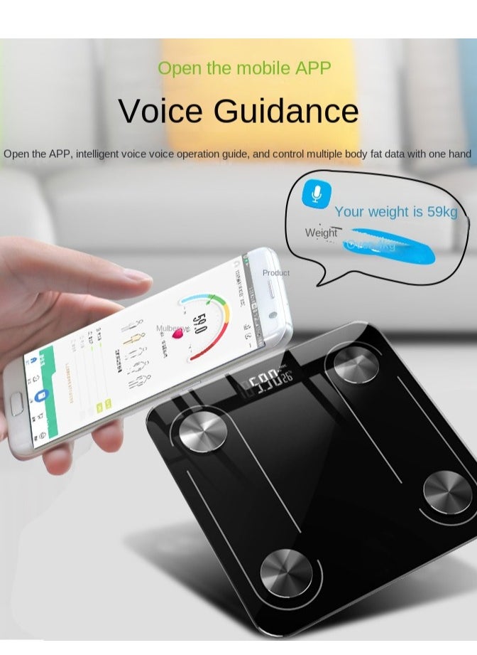 Gasin Bluetooth Smart Body Fat Scale Body Fat Measurement Healthy Body Scale Body Fat Meter  - Image 2