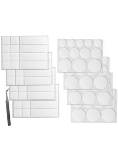 Oasisgalore Double Sided Wall Mounting Dot Tape: Heavy-Duty, Removable, with Velcro & Sticky Dot Tape.  - Image 1