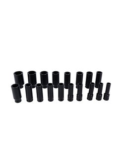 LAWAZIM Drive Socket Set -18 Pieces 1/2inch Drive- Heavy-Duty CR-MO Steel with Carrying Case - Professional Socket Wrench Kit for Automotive Repair Mechanical Work Engine Maintenance and DIY Projects  - Image 4