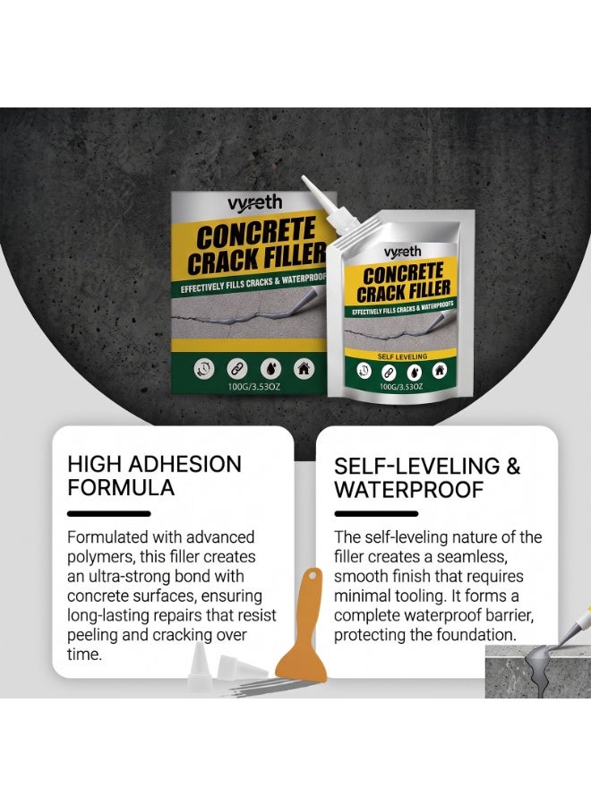 Vyreth Multi‑Purpose Waterproof Sealant, Household Sealant for Gaps on Furniture, Floors and Walls - Image 3