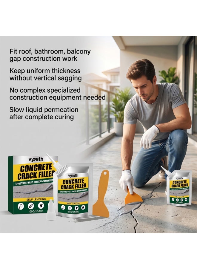 Vyreth Multi‑Purpose Waterproof Sealant, Household Sealant for Gaps on Furniture, Floors and Walls - Image 4