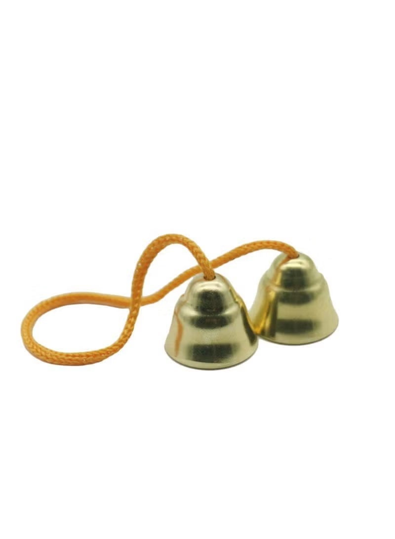 Children's Musical Instrument Bells Wooden Percussion Set (10 Pieces) - Image 4