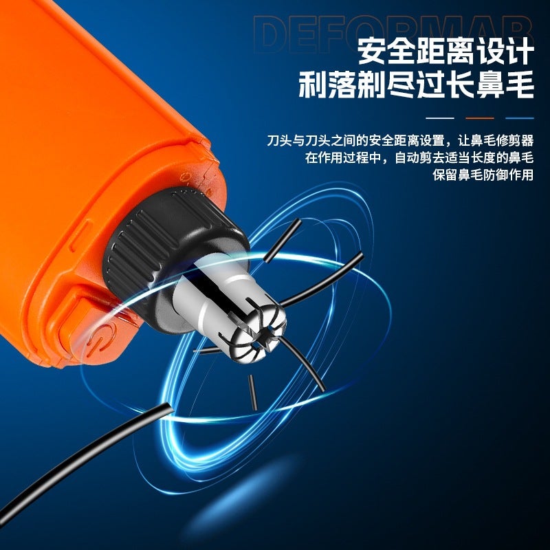 JLL5007 Mini Nose Hair Trimmer for Men and Women, Rechargeable Electric Nose Hair Shaver with Long Battery Life - Image 4
