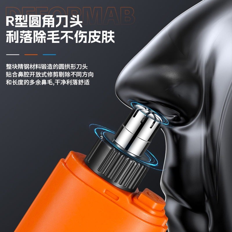 JLL5007 Mini Nose Hair Trimmer for Men and Women, Rechargeable Electric Nose Hair Shaver with Long Battery Life - Image 3