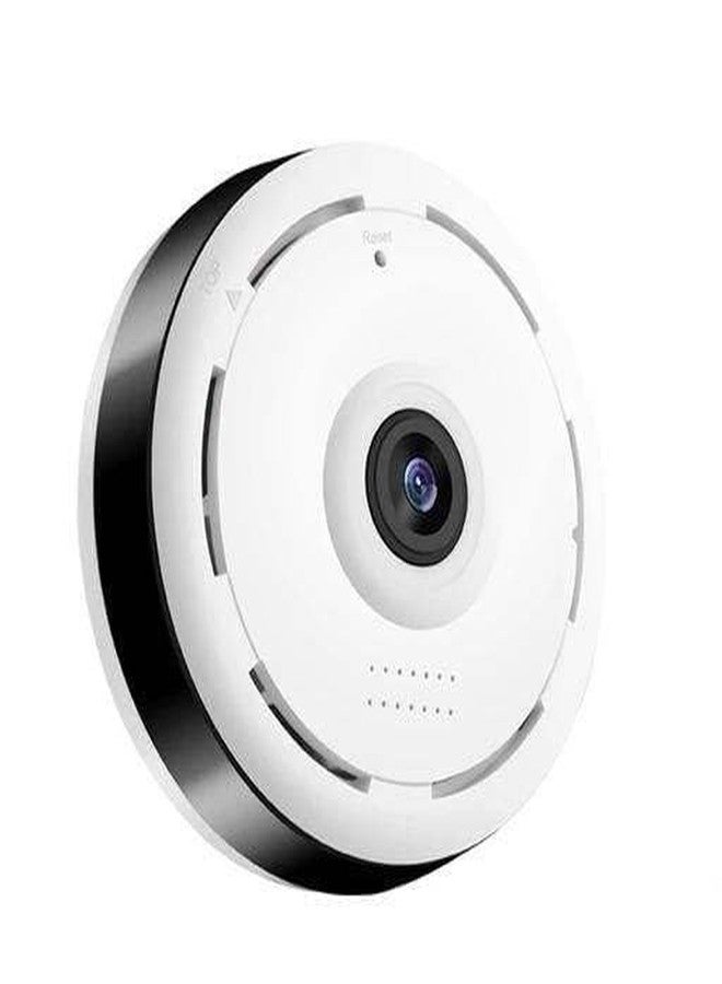 TECHDASH 360 Degree Panoramic Fisheye Security CCTV Camera with Motion Detection |Two-Way Audio | WiFi | Night Vision | V380 App Mobile Connectivity IP Smart CC Camera for Home, Shop & Office - Image 1