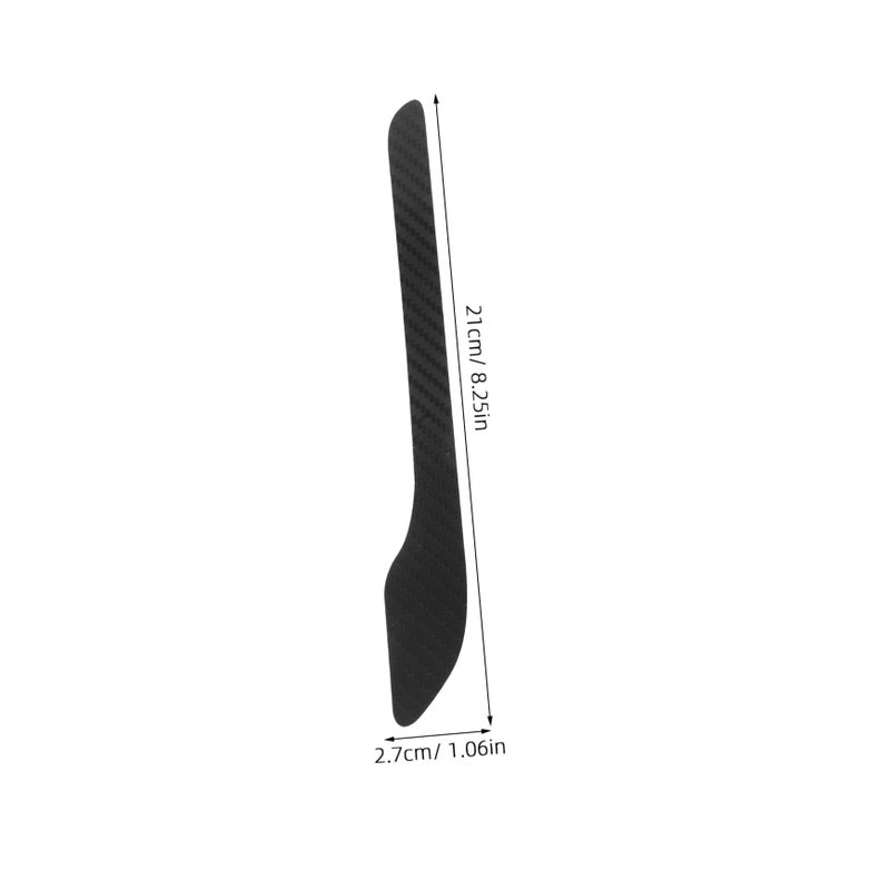 Carbon Fiber TPU Door Handle Protector Stickers 4Pcs for Model Y Anti Scratch - Image 3