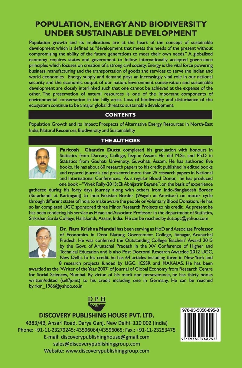 Population, Energy and Biodiversity Under Sustainable Development  - Image 2