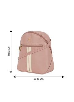 Baggit Baggit Women Pink Backpack Xl Size | Ladies Stylish Casual Bag  - Image 3