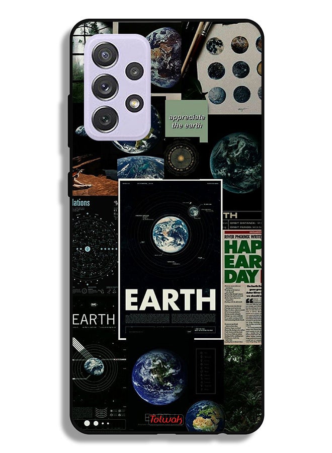 Tolwak Samsung Galaxy A72 5G Protective Case Cover Earth - Image 1