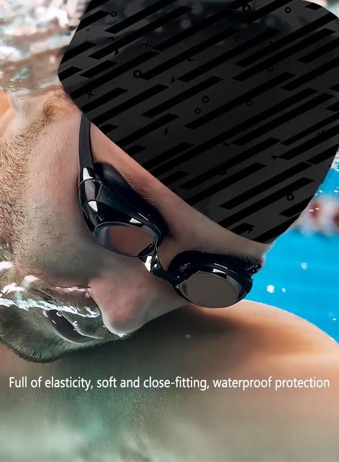BABONA Waterproof Swim Cap, Unisex Adult Men & Women, Elastic Bathing Cap for Swimming Sessions - Image 5